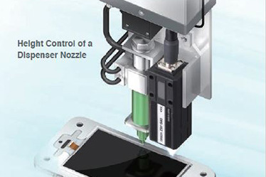ZW Konfokal Fiber Ölçüm Sensörü ile yükseklik kontrolü
